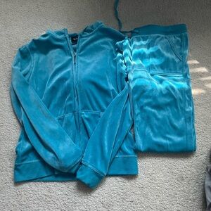 Women’s medium blue jumpsuit